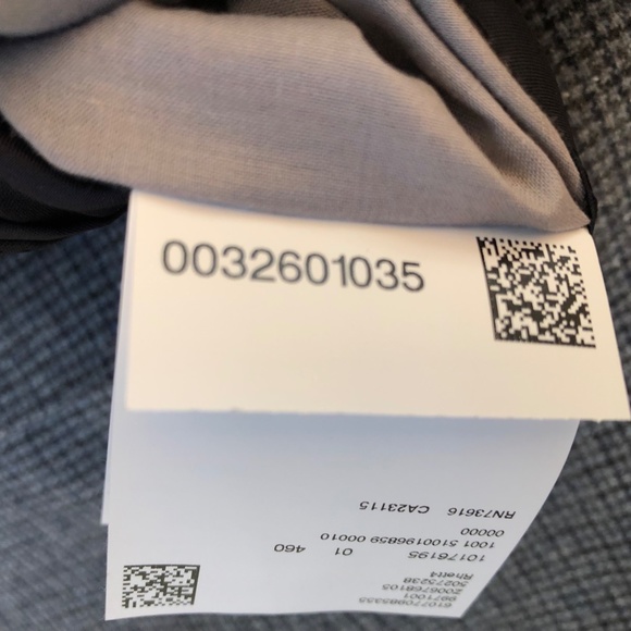 Men's 42R Hugo Boss Blue Tweed Two Button Wool Blazer - Picture 7 of 14